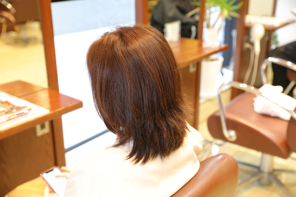 シルエットがキレイなツヤツヤショートヘア Hair Salon D's