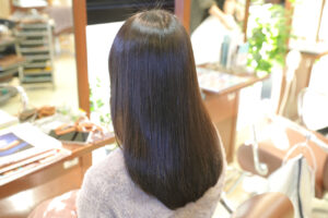 半年ほど放置したバサバサになった髪が綺麗になりました