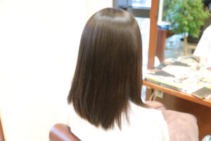 男性でも髪がきれいになると良いものですね