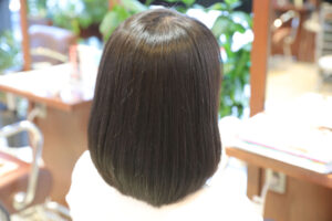 1年に１度の美容室できれいになる